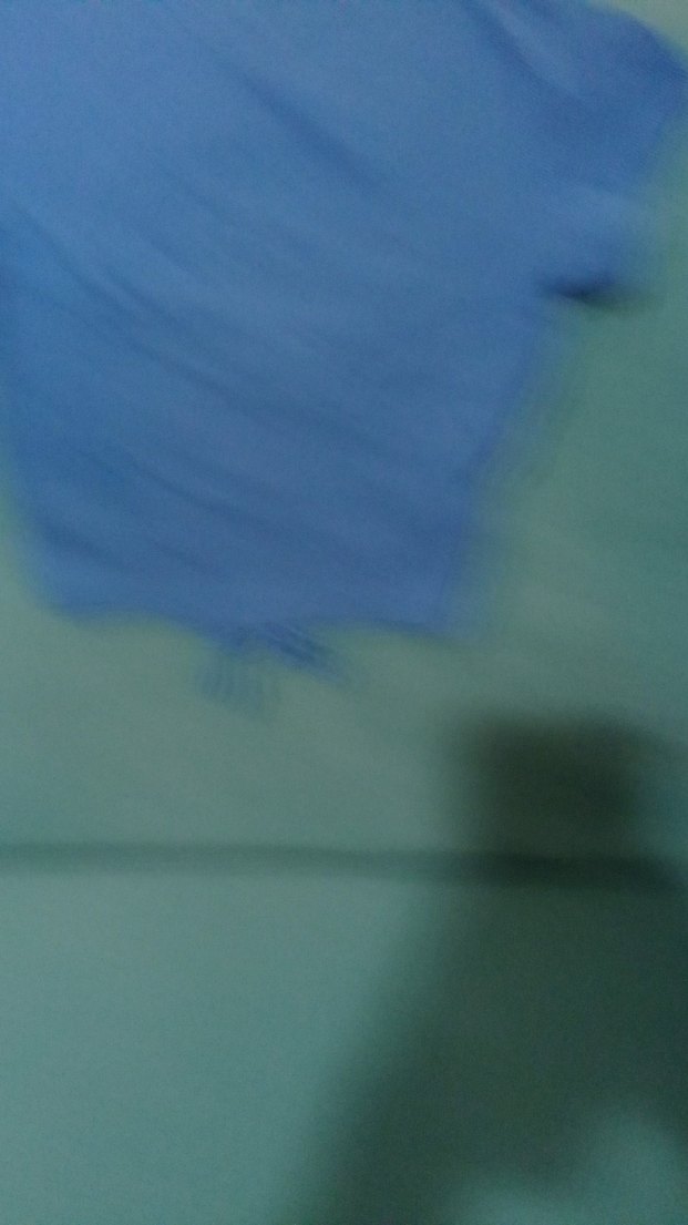 Kız Çocuk Mavi Kısa Kollu Basic Tişört - Görsel 2