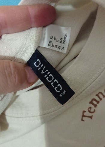 Kızlar için Pamuklu Beyaz Baskılı Tişört - Görsel 4