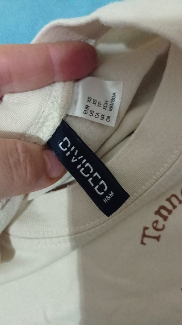 Kızlar için Pamuklu Beyaz Baskılı Tişört - Görsel 4