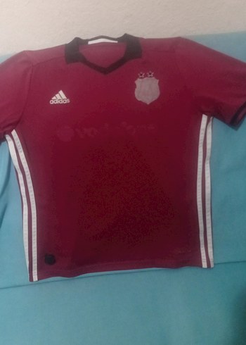 Bordo Kısa Kollu Erkek Spor Forması - Görsel 2