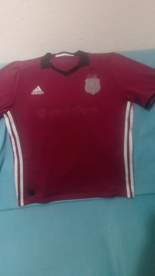 Bordo Kısa Kollu Erkek Spor Forması - Görsel 2