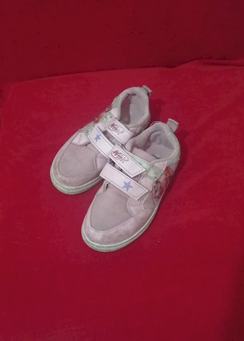 Kız Çocuk Pembe Bağcıksız Spor Ayakkabı - Görsel 5