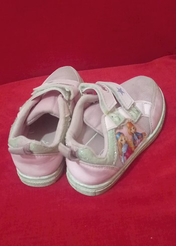 Kız Çocuk Pembe Bağcıksız Spor Ayakkabı - Görsel 3