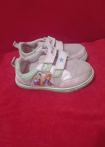 Kız Çocuk Pembe Bağcıksız Spor Ayakkabı - Görsel 2