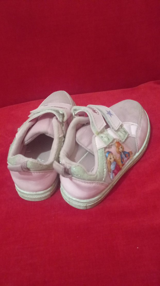 Kız Çocuk Pembe Bağcıksız Spor Ayakkabı - Görsel 3