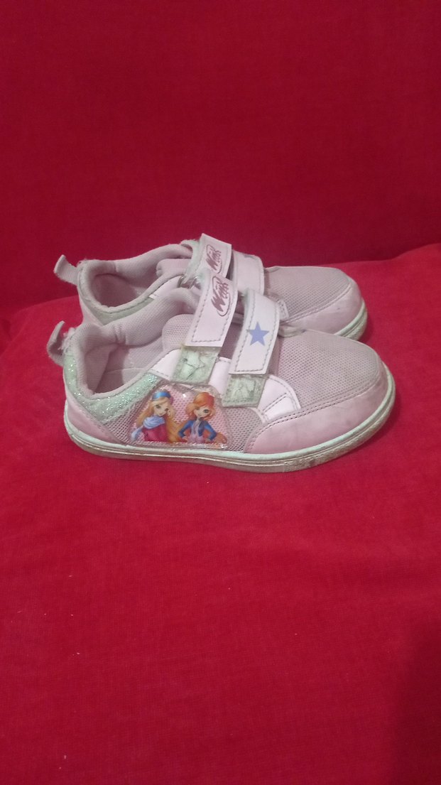 Kız Çocuk Pembe Bağcıksız Spor Ayakkabı - Görsel 2