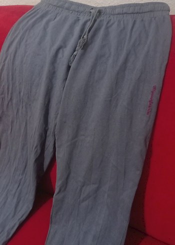 Gri Rahat Kesim Eşofman Altı - Görsel 2