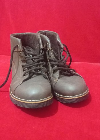 Erkek Kahverengi Minimalist Deri Bot - Görsel 4