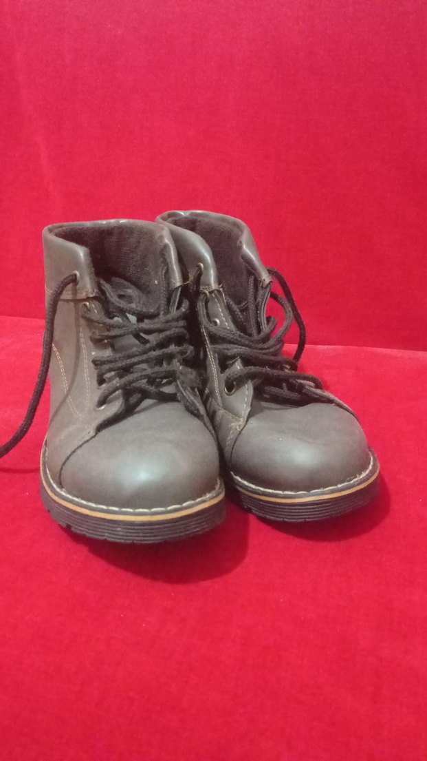 Erkek Kahverengi Minimalist Deri Bot - Görsel 4