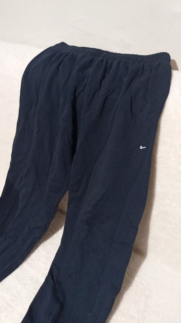 Siyah erkek Rahat Kesim Sweatpant - Görsel 4