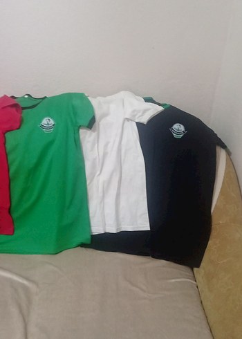 Erkek Koyu Yeşil Baskılı Kısa Kollu Polo Tişört - Görsel 3