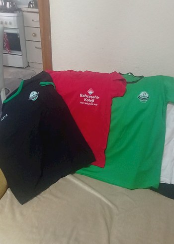 Erkek Koyu Yeşil Baskılı Kısa Kollu Polo Tişört - Görsel 4