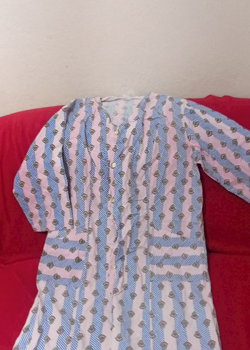 Bohem Çok Renkli Uzun Kollu Kadın sabahlık - Görsel 4