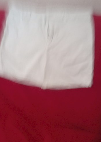 Kadın Beyaz Mini Pamuklu Şort - Görsel 2