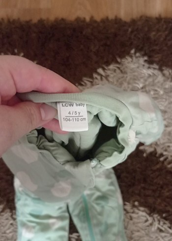 4 Yaş Beden gri Renk LCW 4 5 yaş uyku tulumu