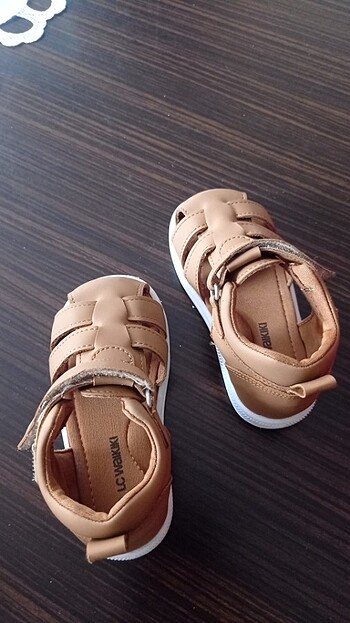 21 Beden camel Renk 21 no Lcw Waikiki marka bebek ayakkabısı