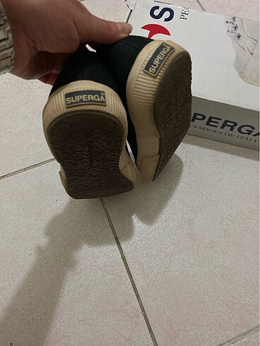 Superga Siyah spor ayakkabı