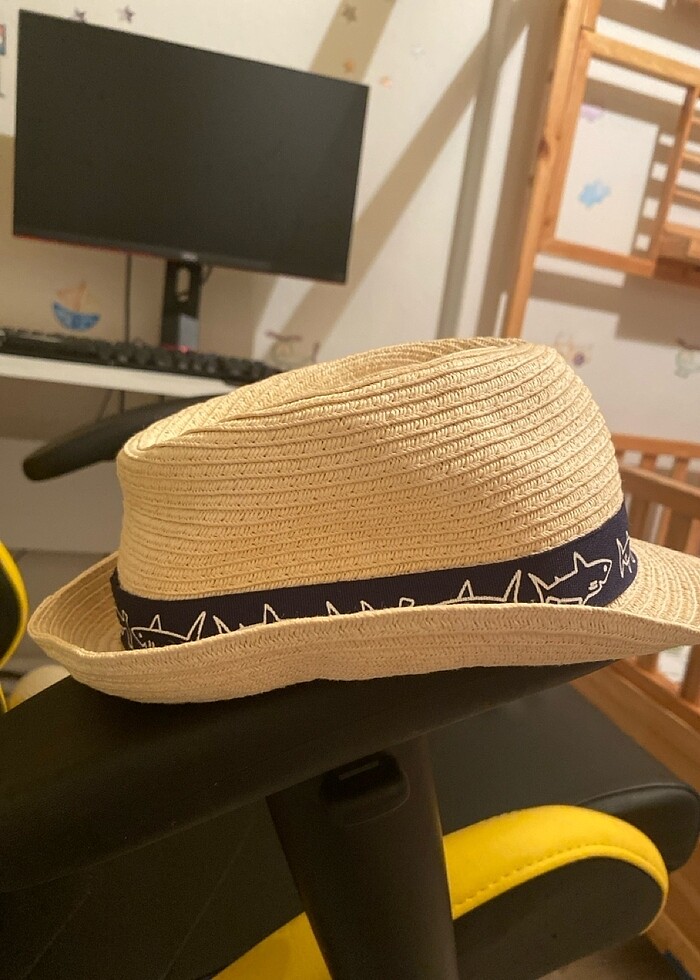 Bebek hasir sapka - Görsel 2