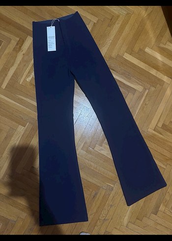 OYSHO compressive raise up İspanyol paça pantolon - Görsel 6