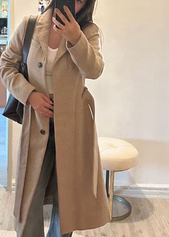 Kuşaklı Bej Kaban - Görsel 2