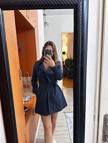 xs Beden Stradivarius trençkot