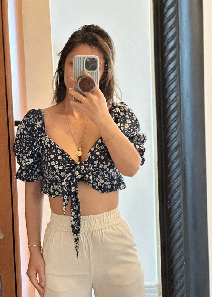 Crop bluz - Görsel 3