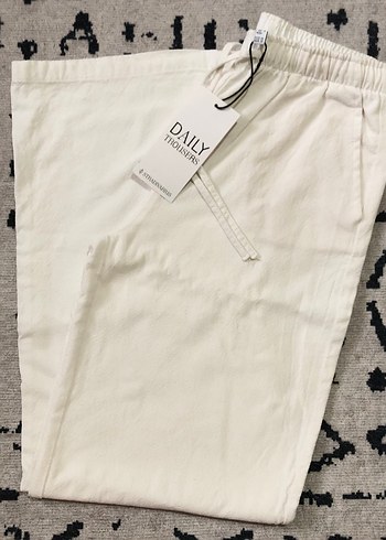 Keten Pantolon - Görsel 2