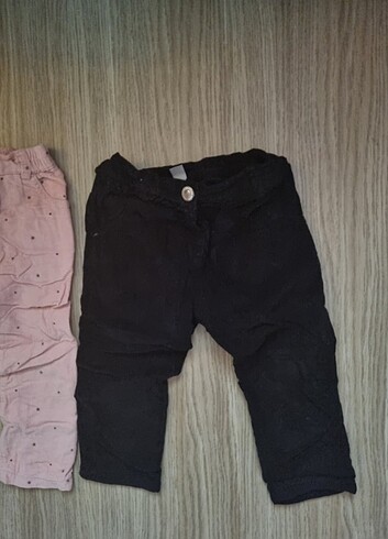 Panço 2 tane panco kadife pantalon