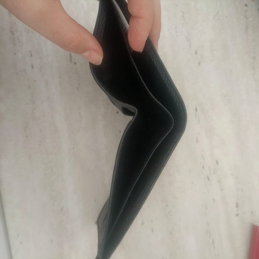 Siyah Minimalist Erkek Cüzdan - Görsel 2