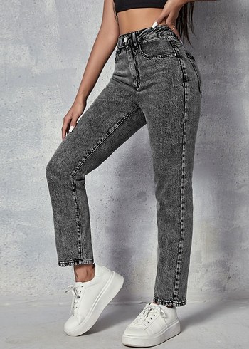 diğer Beden lacivert Renk Lacivert Regular Fit Kadın Kot Pantolon