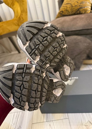 New Balance Beyaz Gri Spor Ayakkabı - Görsel 7