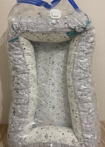  Beden Gri Bebek Yatağı babynest