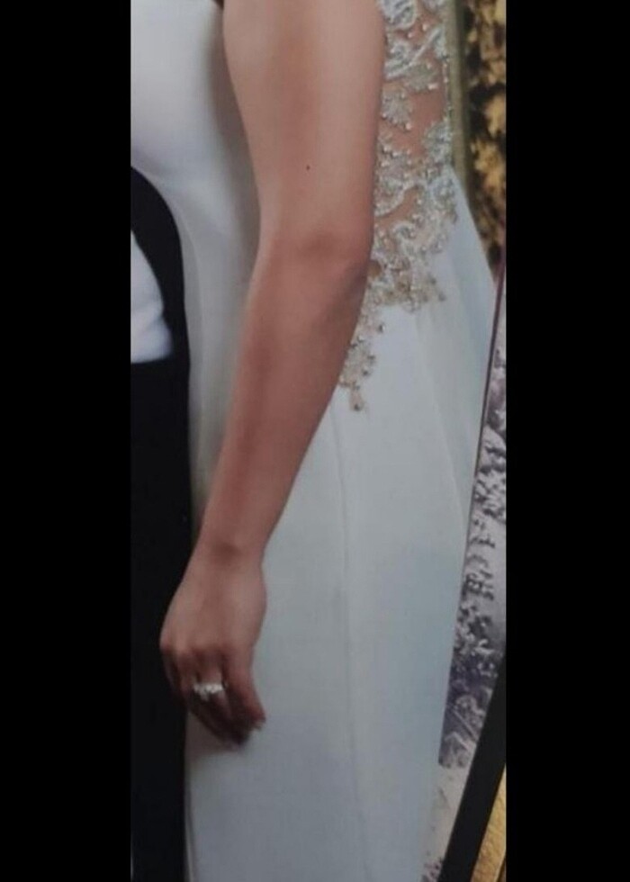 Beyaz Abiye  - Görsel 2