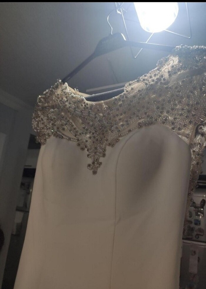 Beyaz Abiye  - Görsel 3