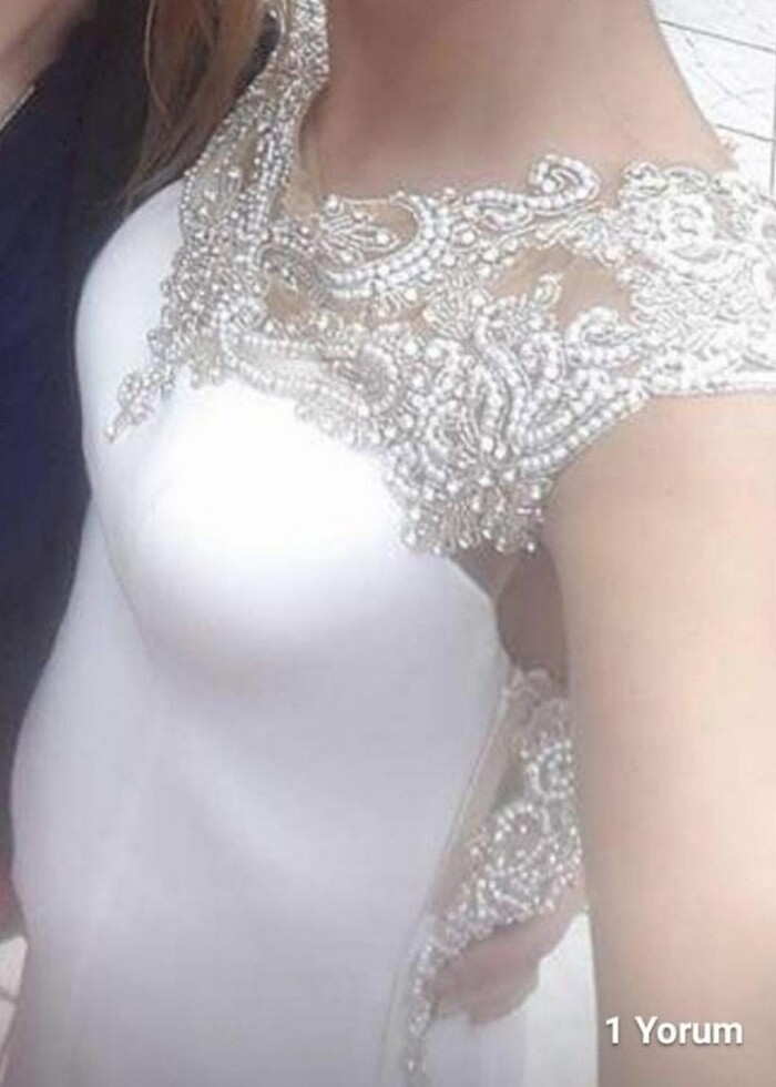 Beyaz Abiye  - Görsel 4