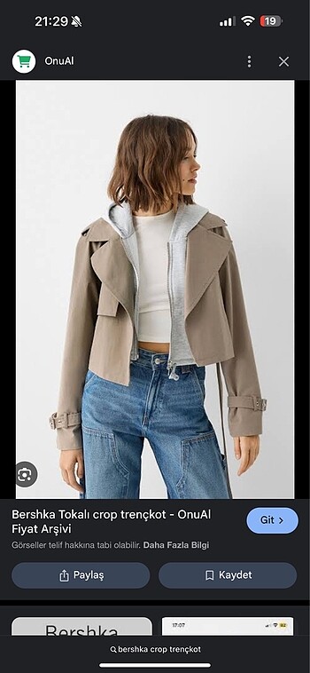 Bershka Bershka trençkot