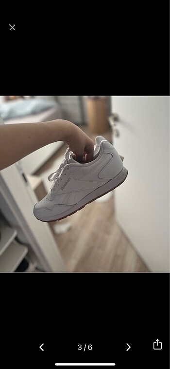 38,5 Beden Reebok Classic Leather spor ayakkabı