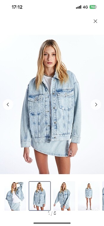 Oversize kot ceket