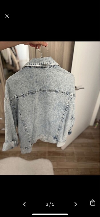 s Beden Oversize kot ceket