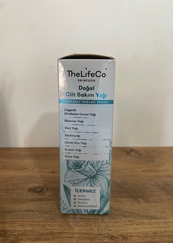 Beden TheLifeCo Doğal Cilt Bakım Yağı 150ml