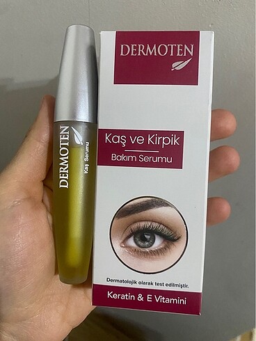 Dermoten kaş serumu