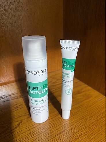 Diadermine kırışıklık karşıtı serum+ kırışıklık karşıtı göz krem