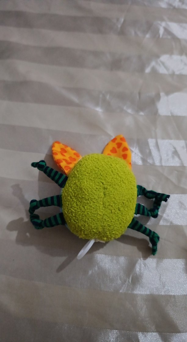 Renkli Peluş Oyuncak Böcek ipi çekince titreşimle hareket ediyor - Görsel 3
