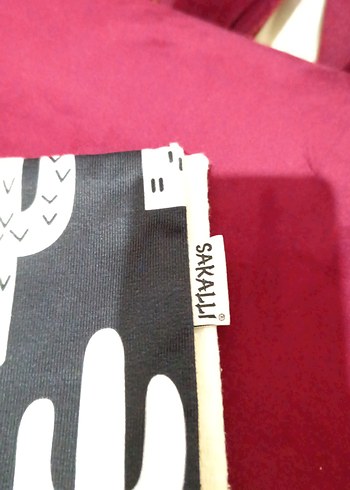 Baskılı Çocuk Battaniyesi - Bordo - Görsel 3