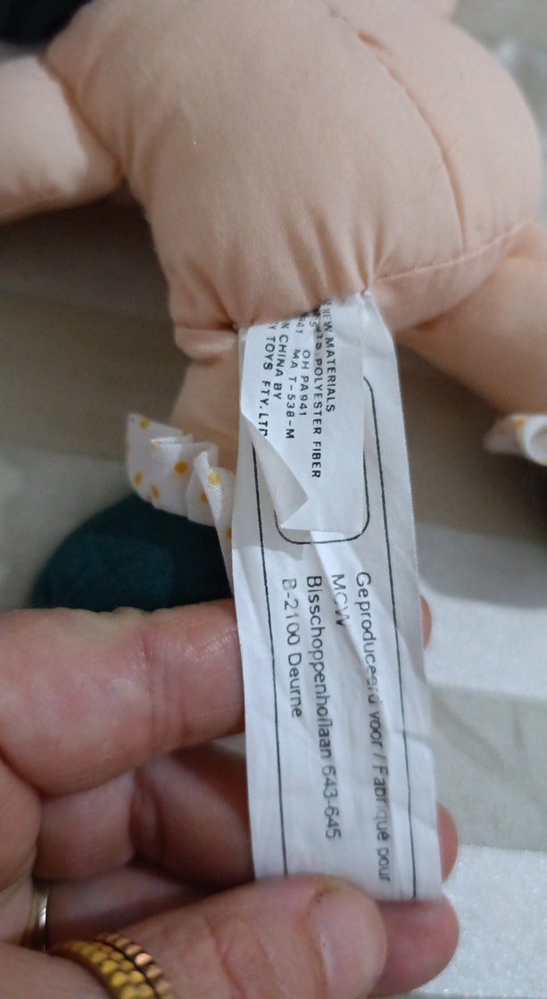 Pastel Beyaz Bebek Oyuncak - Görsel 3