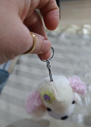 Pastel Pembe Peluş Oyuncak Köpek - Görsel 3