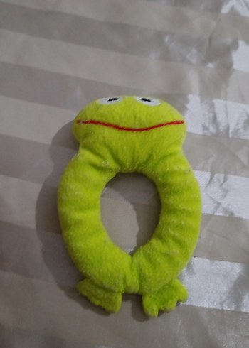 Yeşil Yumuşak Kurbağa Peluş Oyuncak - Görsel 2