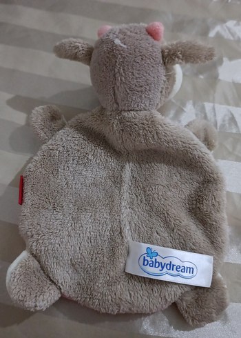 Gri Peluş İnek Oyuncak - Görsel 3