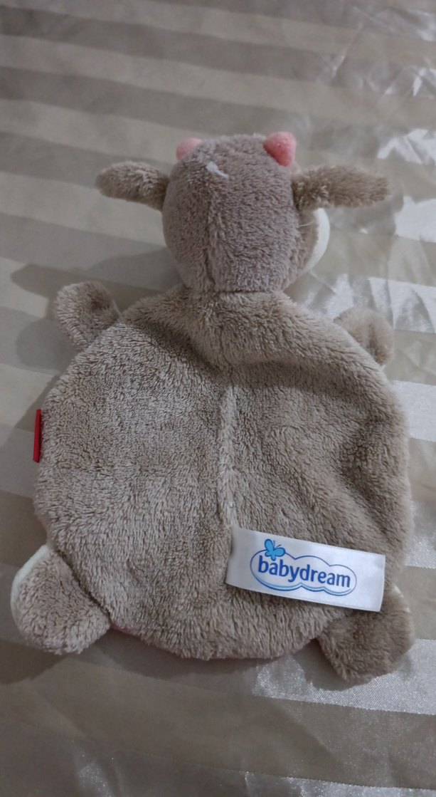 Gri Peluş İnek Oyuncak - Görsel 3