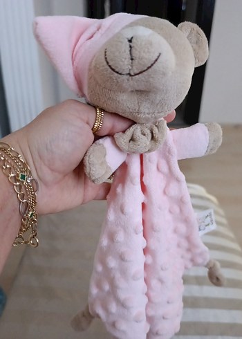 Pembe Nakışlı Bebek Uyku Arkadaşı - Görsel 4